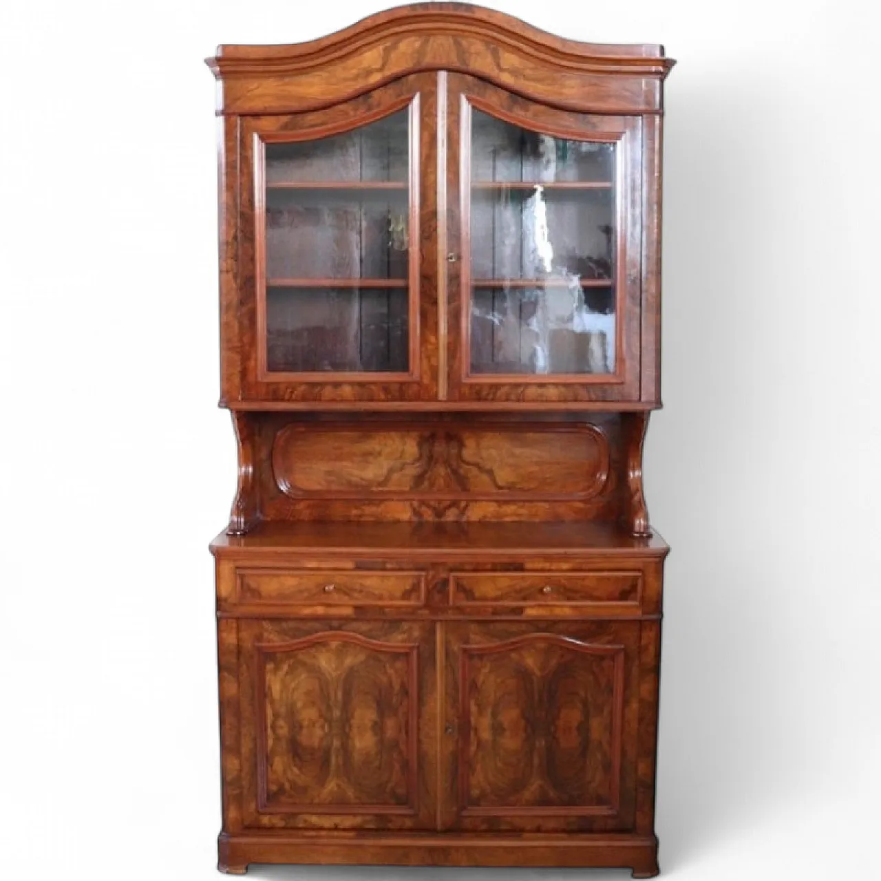 Credenza antica in radica di noce, '800 21