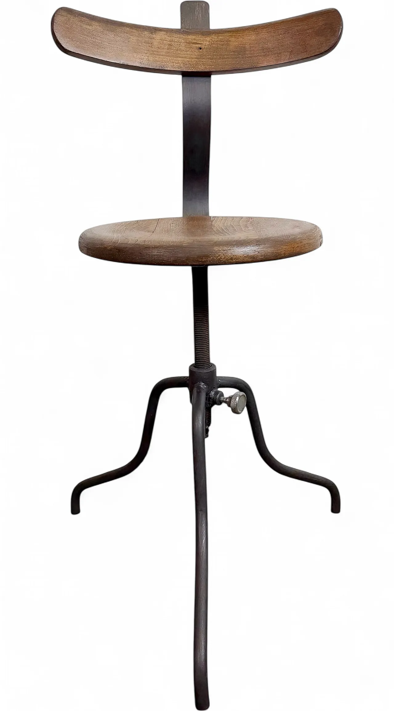 Industrial Factory Swivel Chair, 1950s 17