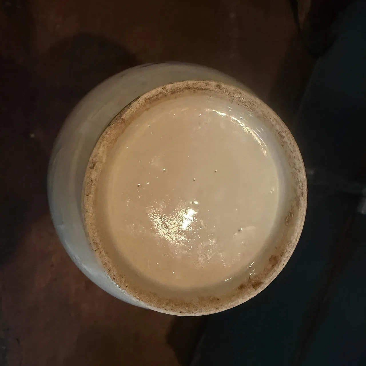 Vaso cinese in ceramica blu e bianca, '900 10