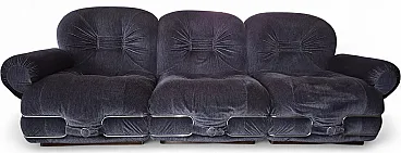 Salotto Space Age Divano 3 Posti e 2 Poltrone, anni '70