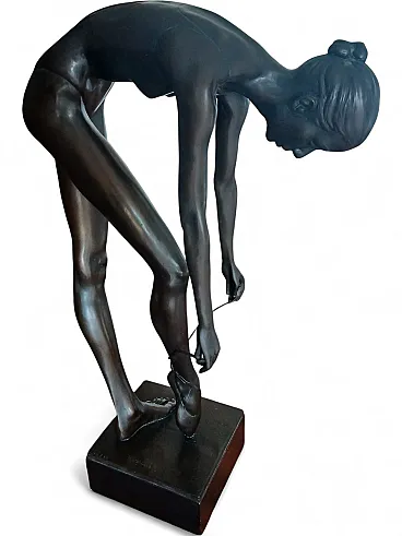 Scultura in bronzo di Wolfgang A. Kossuth, anni '90