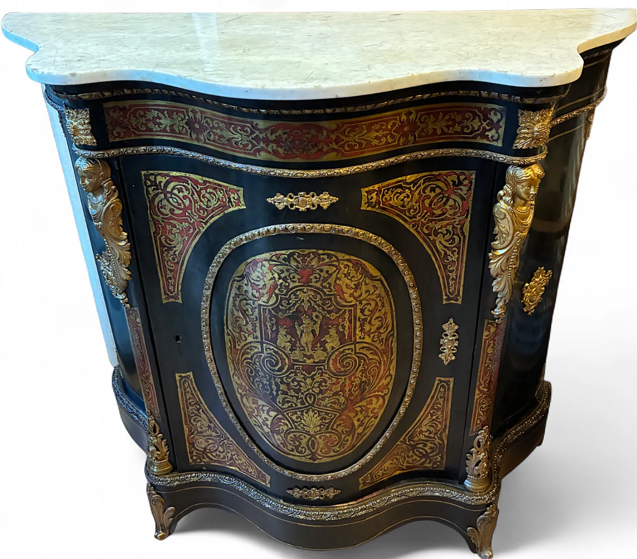 Boulle style sideboard, 19th century 6