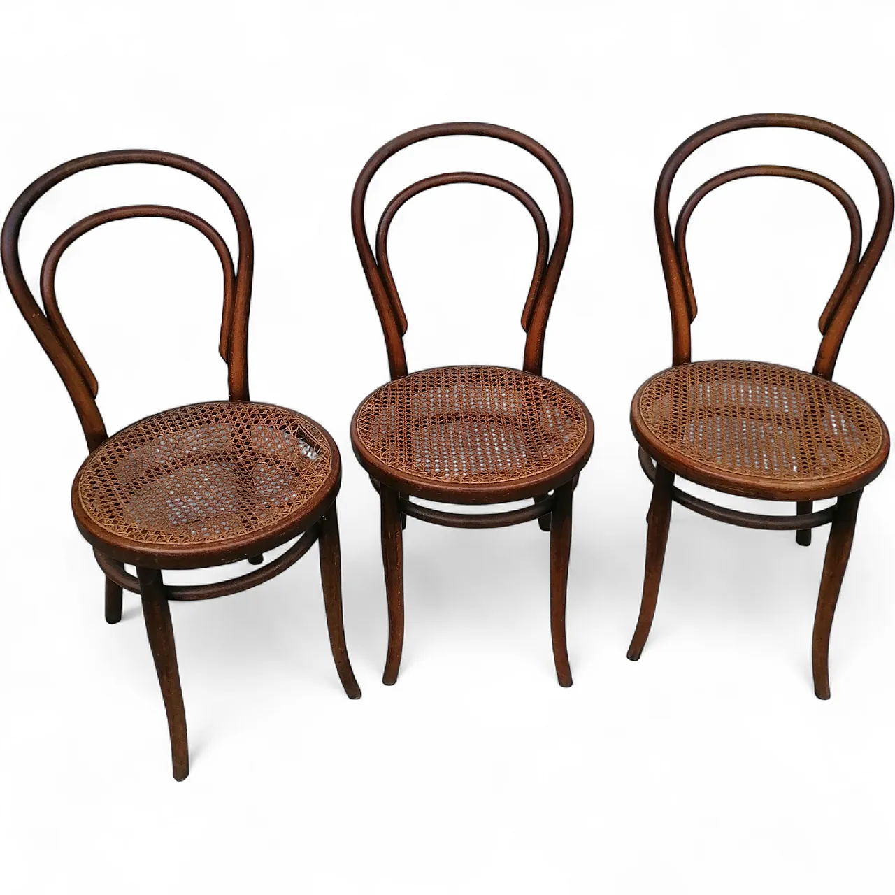 7 Sedie Marche Gebrüder Thonet e Wackerlin & C. modello n.18 '800 26