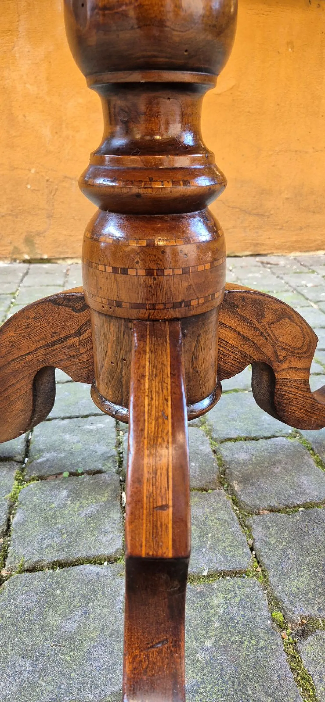 Rolo rectangular coffee table with Mercury inlay, 19th century 6