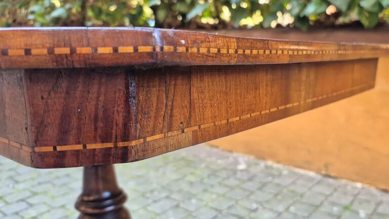 Rolo rectangular coffee table with Mercury inlay, 19th century 11