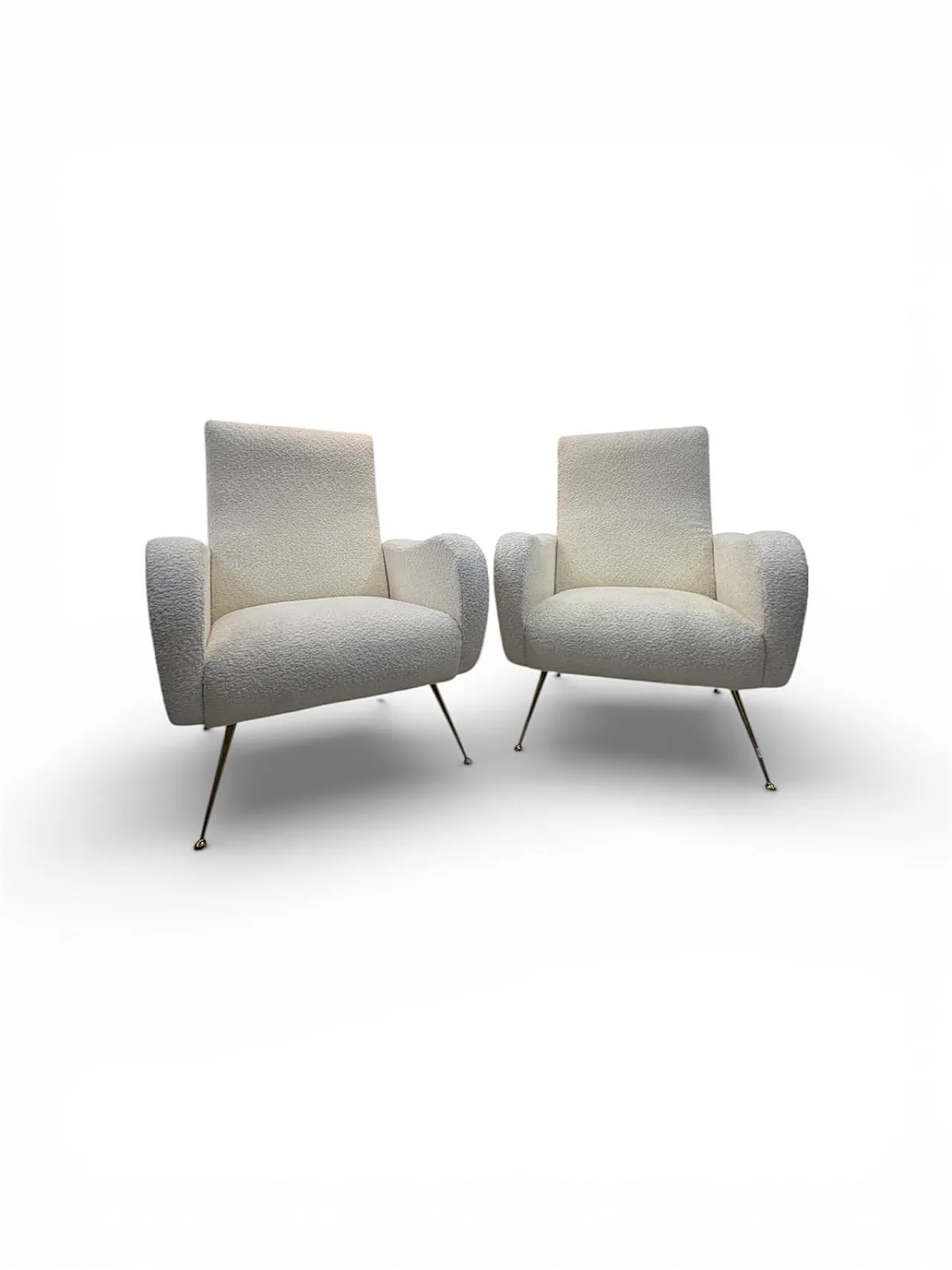 Pair of armchairs by Zanuso, 1960s 1
