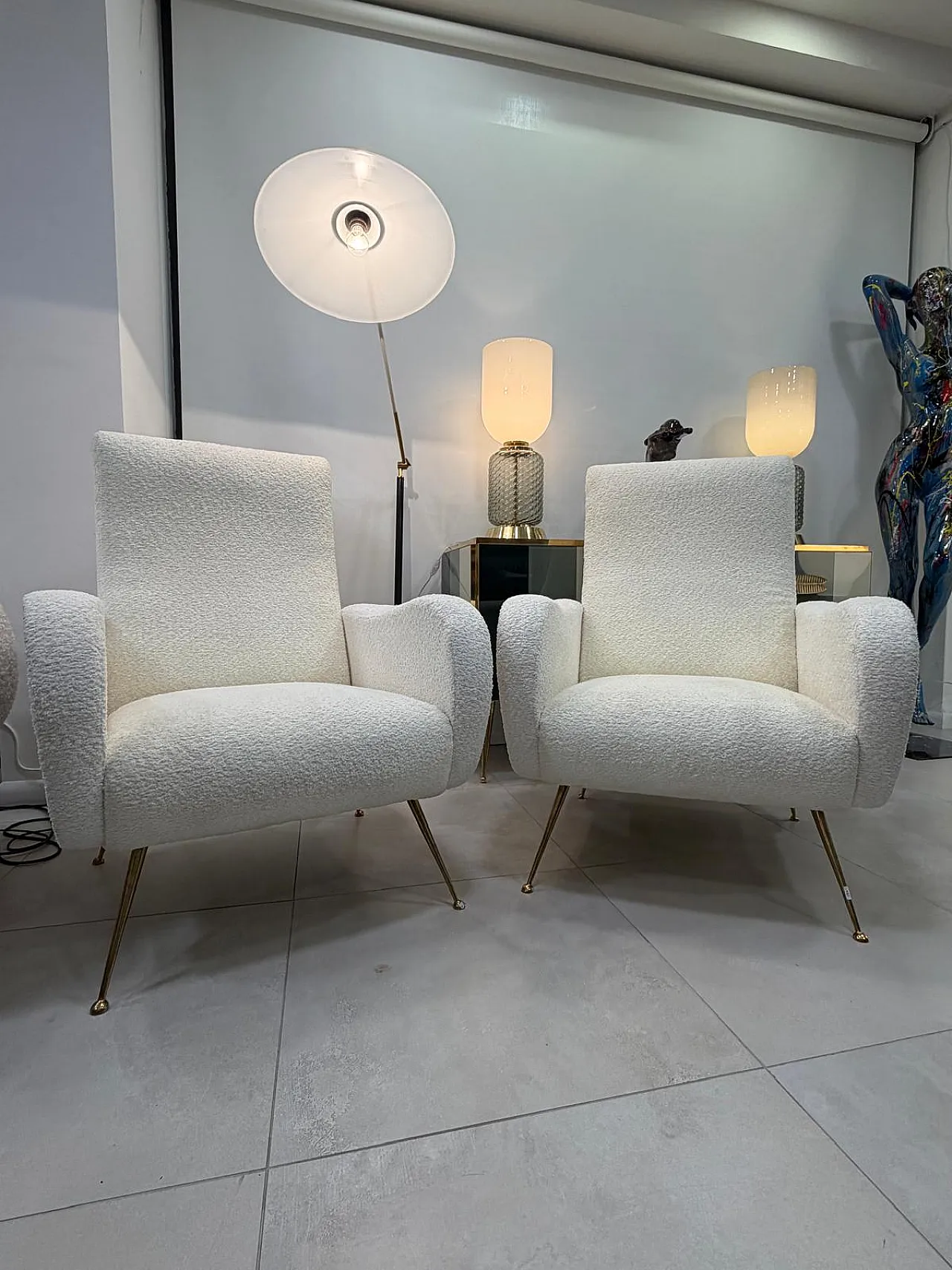 Pair of armchairs by Zanuso, 1960s 2