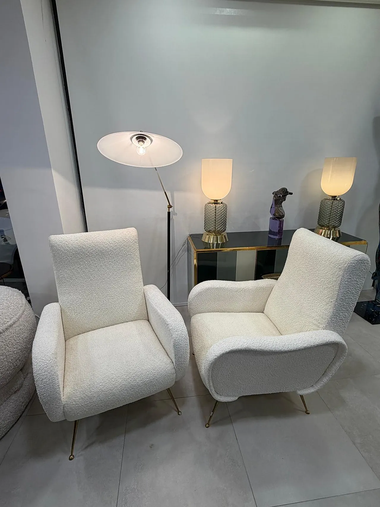 Pair of armchairs by Zanuso, 1960s 4