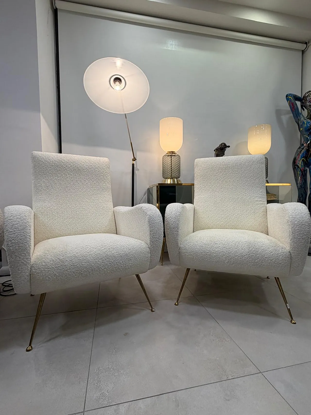 Pair of armchairs by Zanuso, 1960s 5