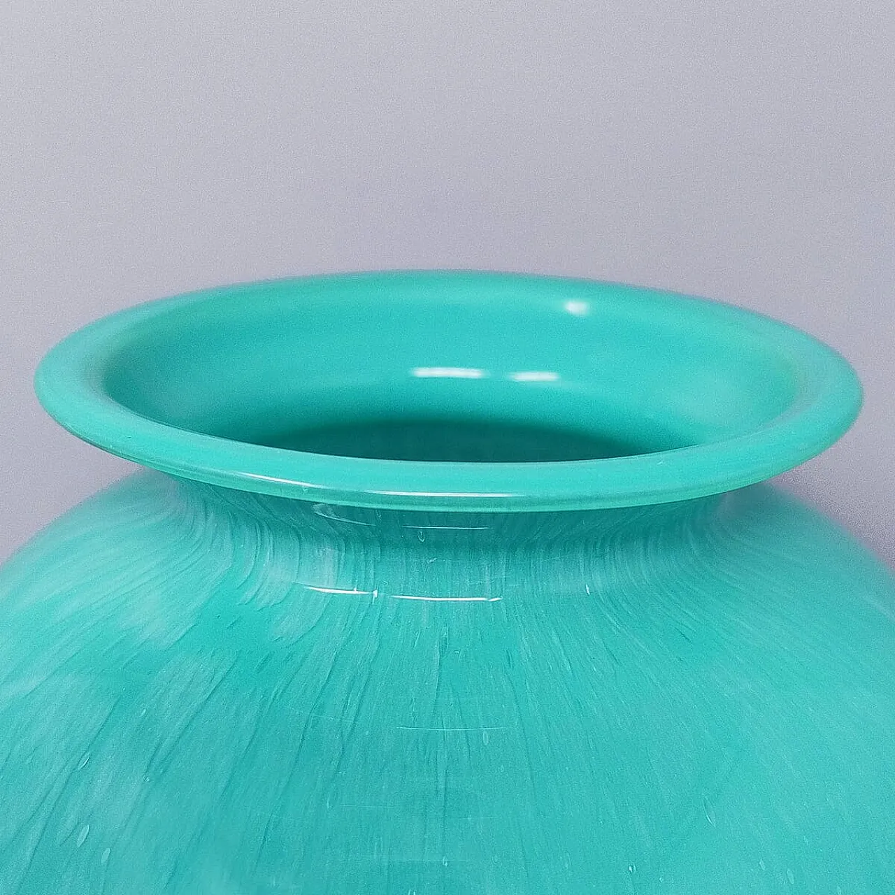 Vaso fatto a mano da VAM in vetro di Murano, anni '70 5