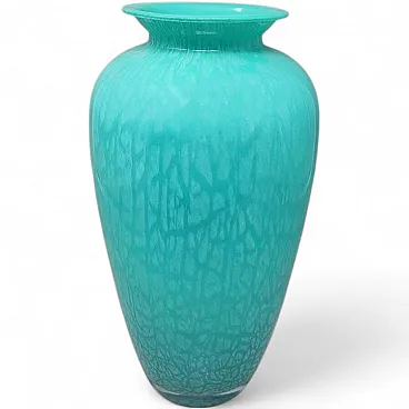 Vaso fatto a mano da VAM in vetro di Murano, anni '70