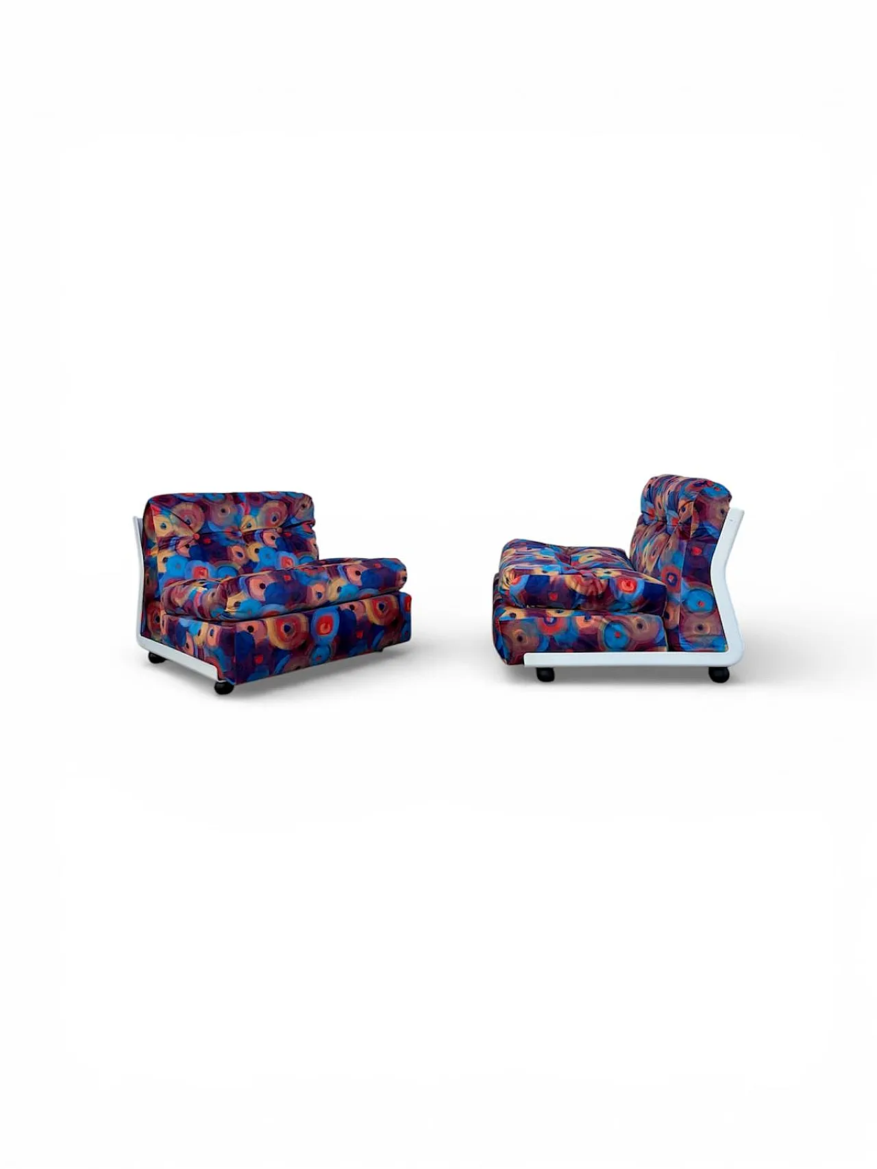 Pair of Amanta armchairs by Mario Bellini for C&B Italia, 1969 1