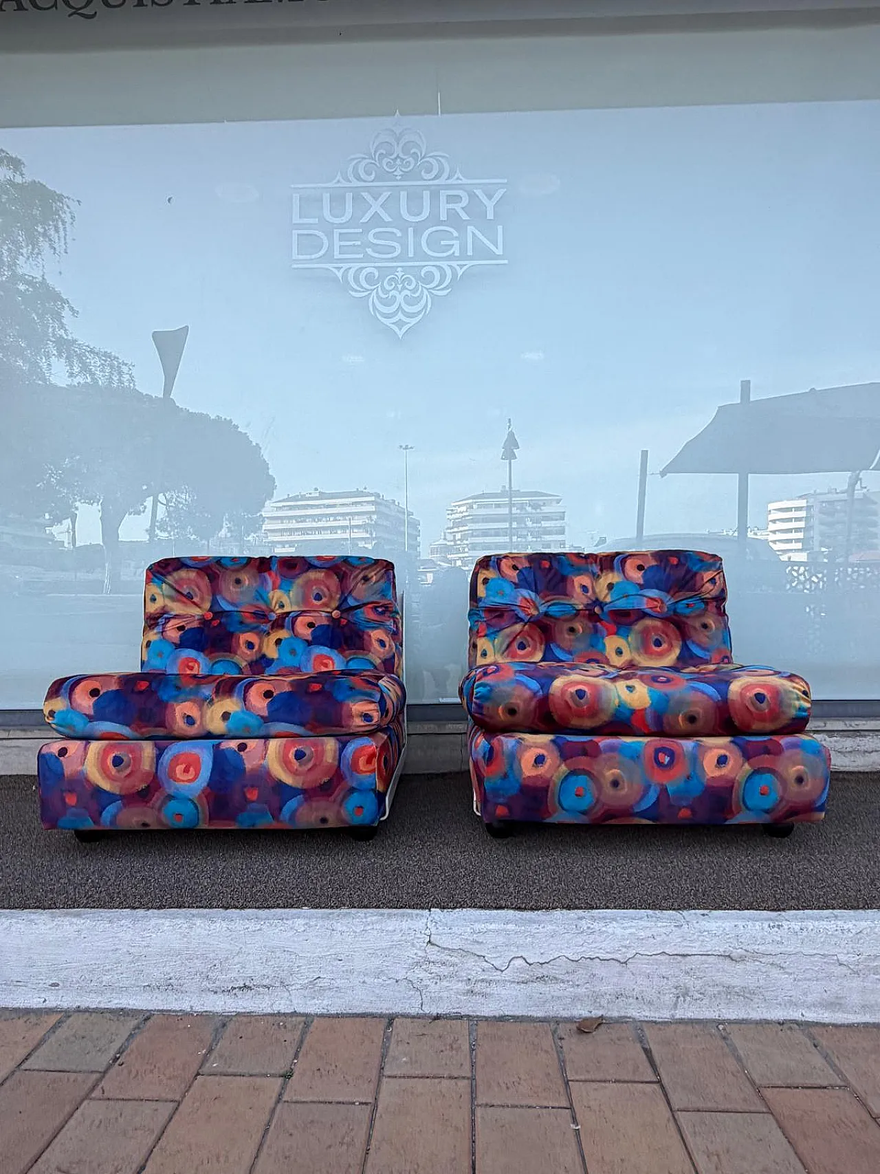 Pair of Amanta armchairs by Mario Bellini for C&B Italia, 1969 2