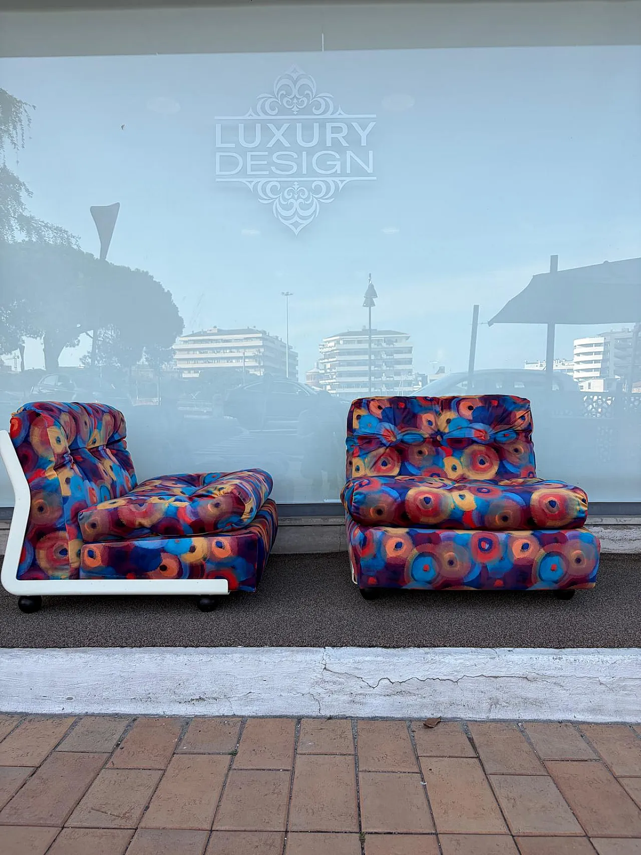 Pair of Amanta armchairs by Mario Bellini for C&B Italia, 1969 4