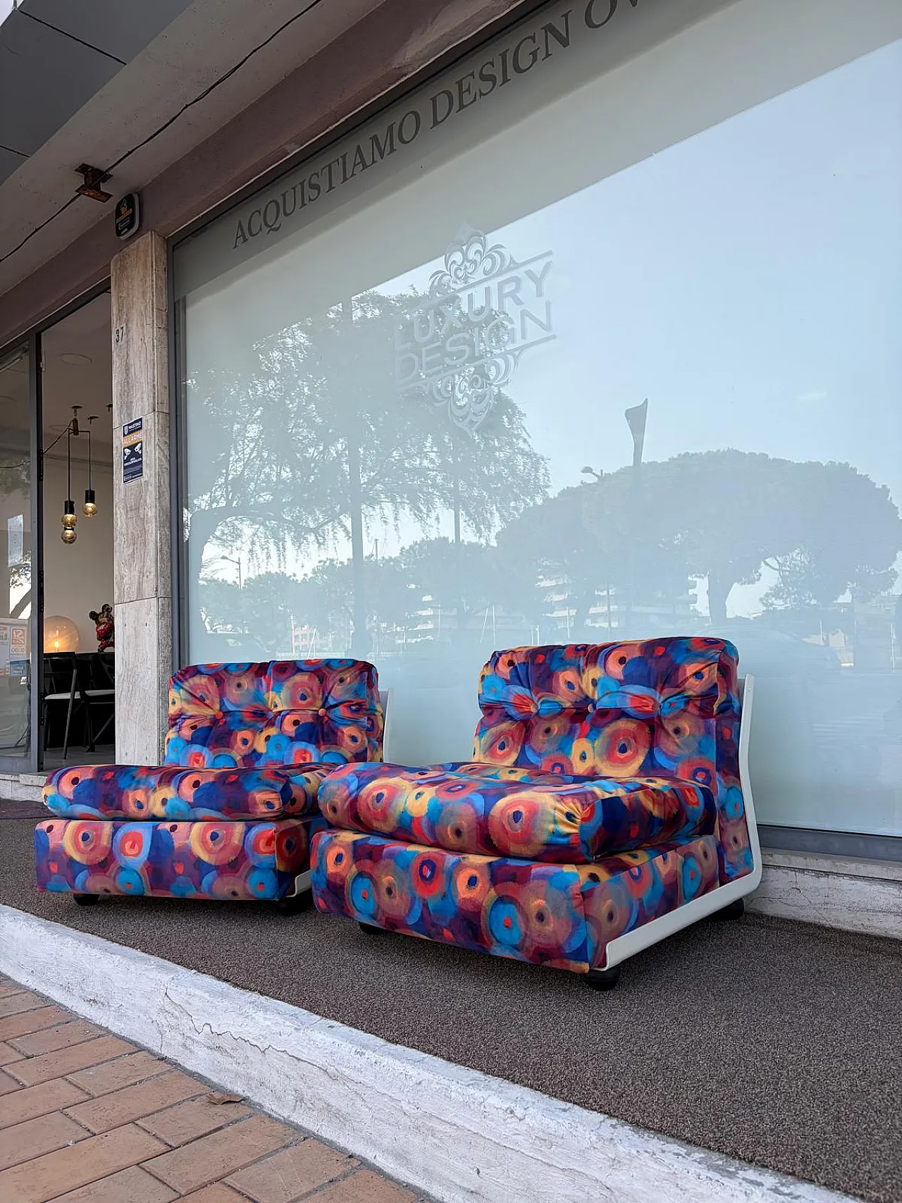 Pair of Amanta armchairs by Mario Bellini for C&B Italia, 1969 5