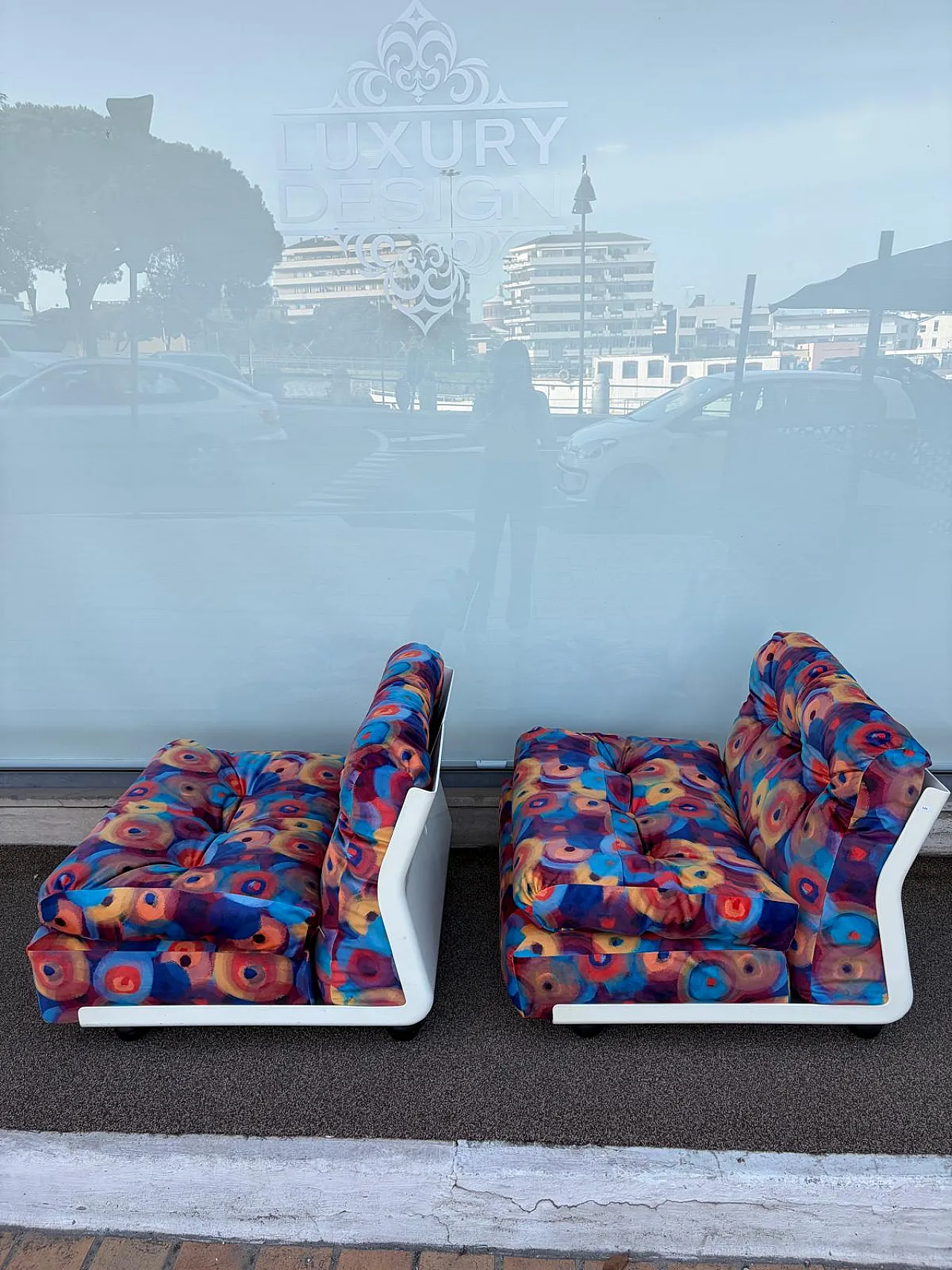 Pair of Amanta armchairs by Mario Bellini for C&B Italia, 1969 8