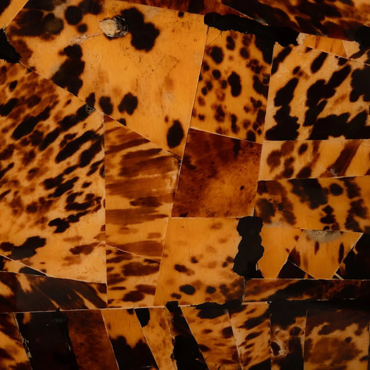 Tortoiseshell cabinet by Roberto Jodice for Ottini Milano, 1970s 5