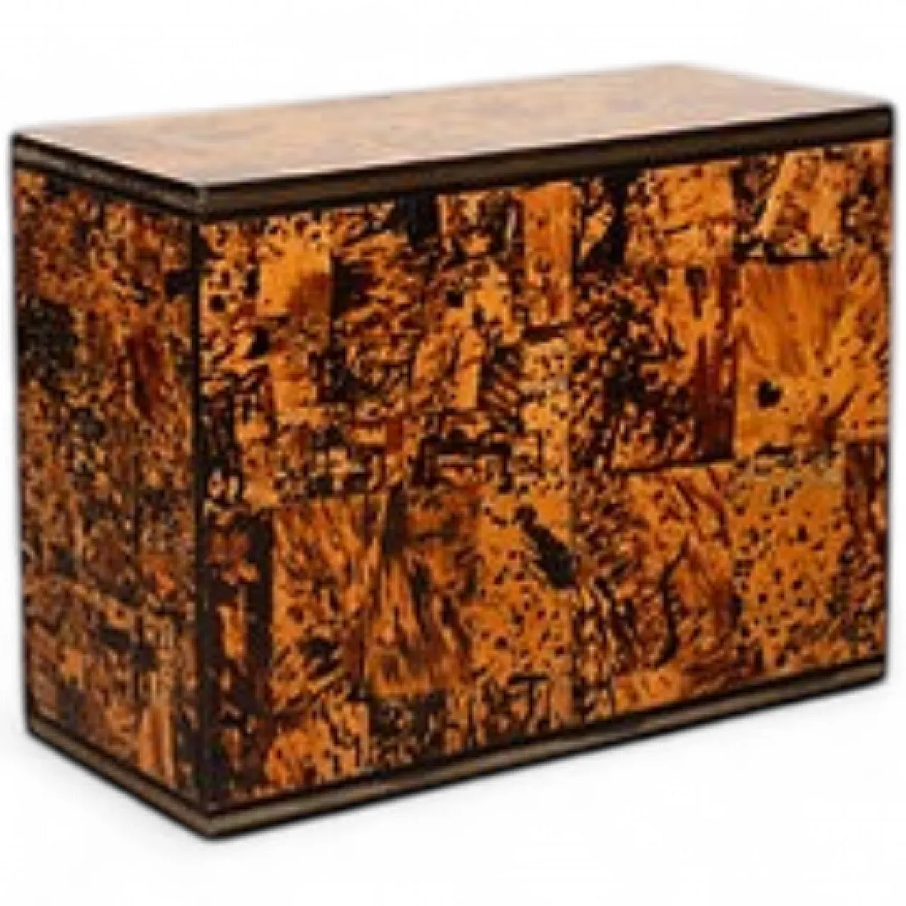 Tortoiseshell cabinet by Roberto Jodice for Ottini Milano, 1970s 16