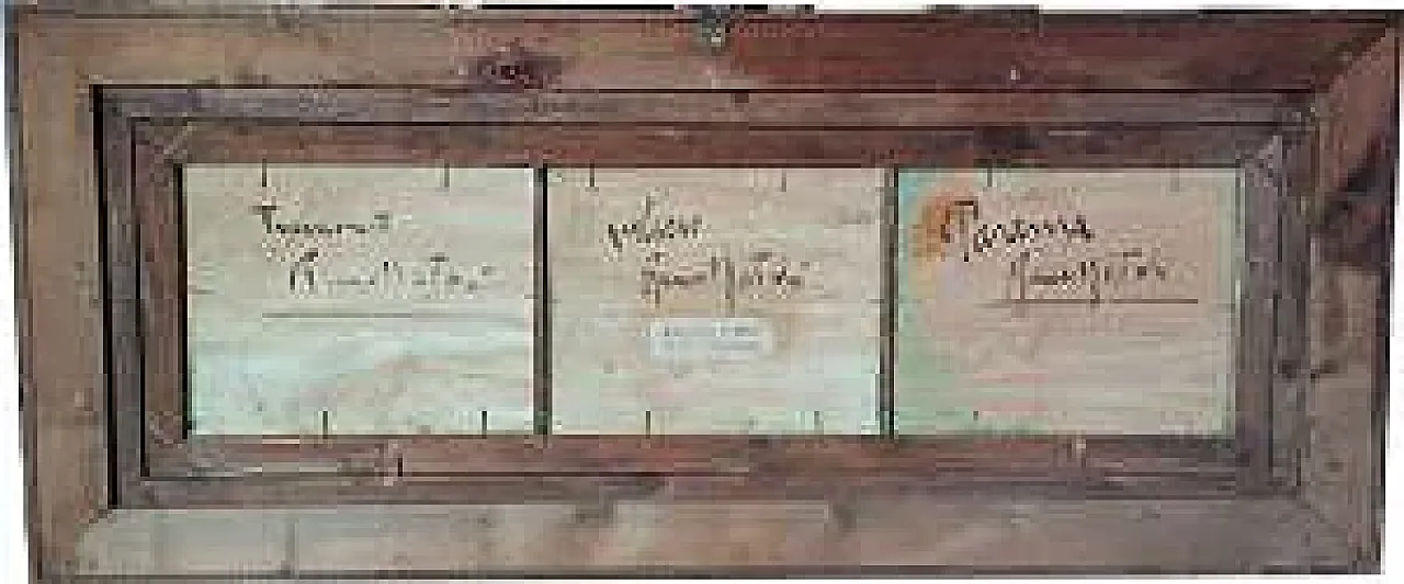 Sails in Port by Renato Natali, oil on plywood, 20th century 9