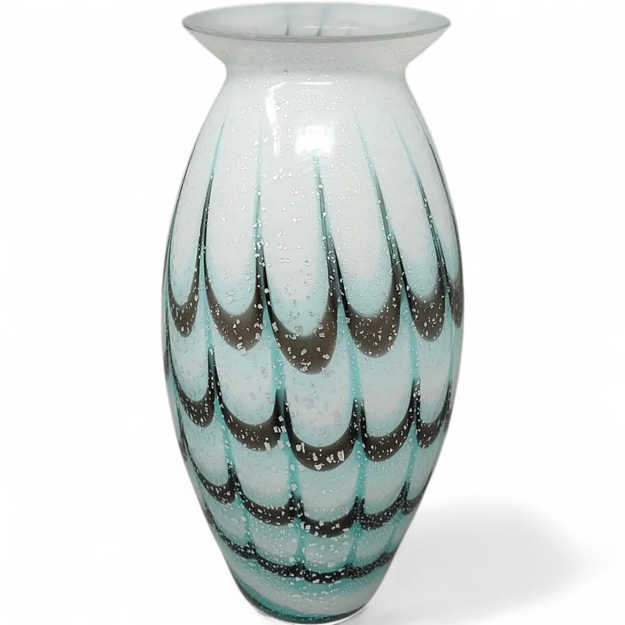 Vaso realizzato a mano in vetro di Murano da Ca dei Vetrai, anni '60 5