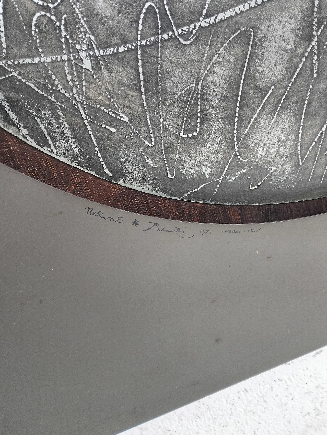 Pannello da parete luminoso di Nerone e Patuzzi Gruppo NP2 anni '70 4