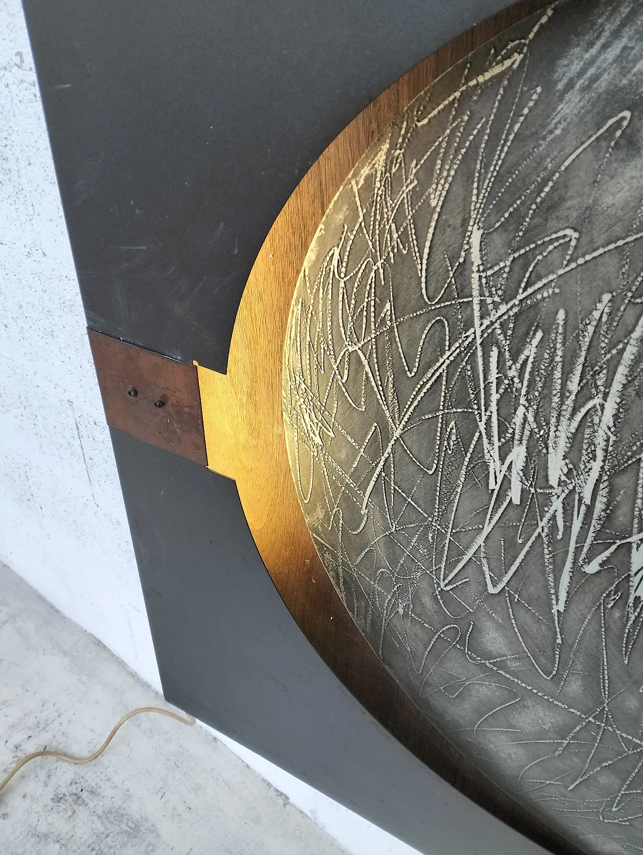 Pannello da parete luminoso di Nerone e Patuzzi Gruppo NP2 anni '70 9