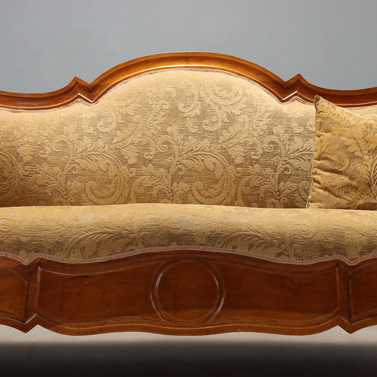 Divano in legno di noce, '800 5