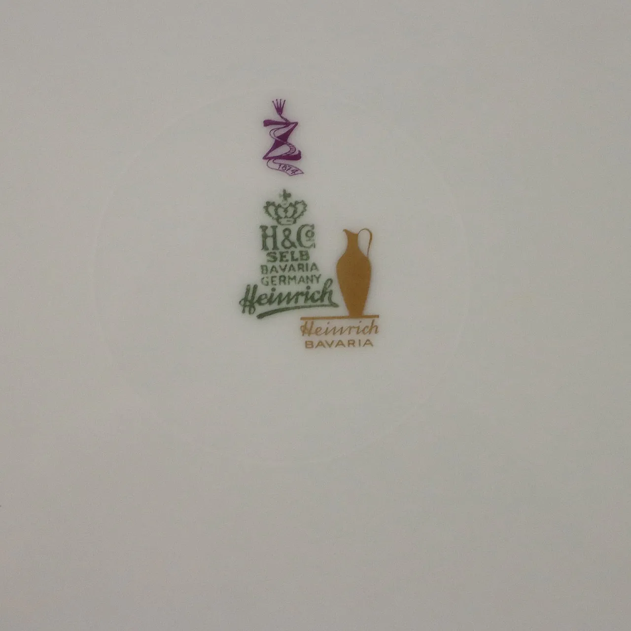 Servizio di piatti Amnut Manifattuta Heinrich, '900 10