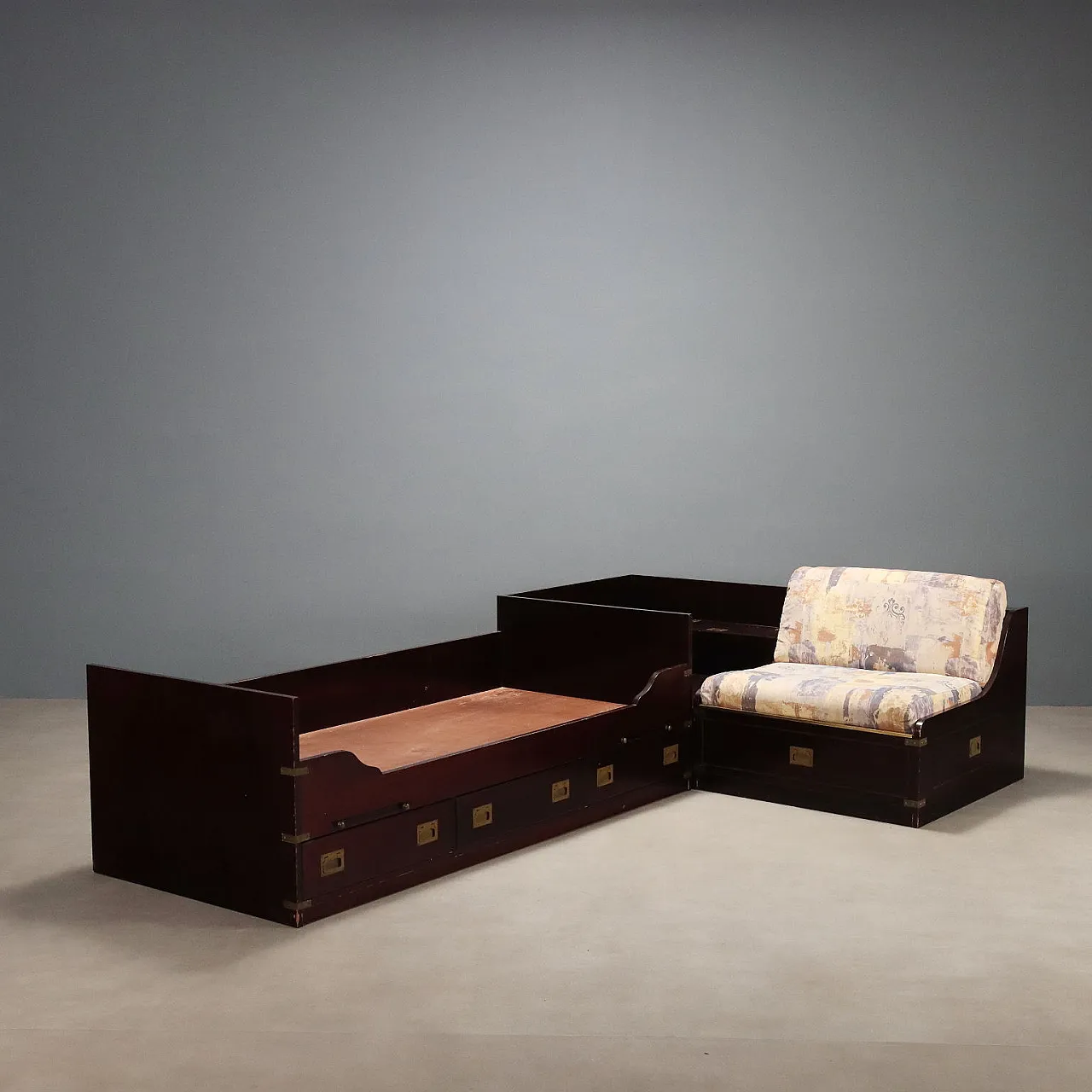 Letto singolo in stile marina inglese, '900 1