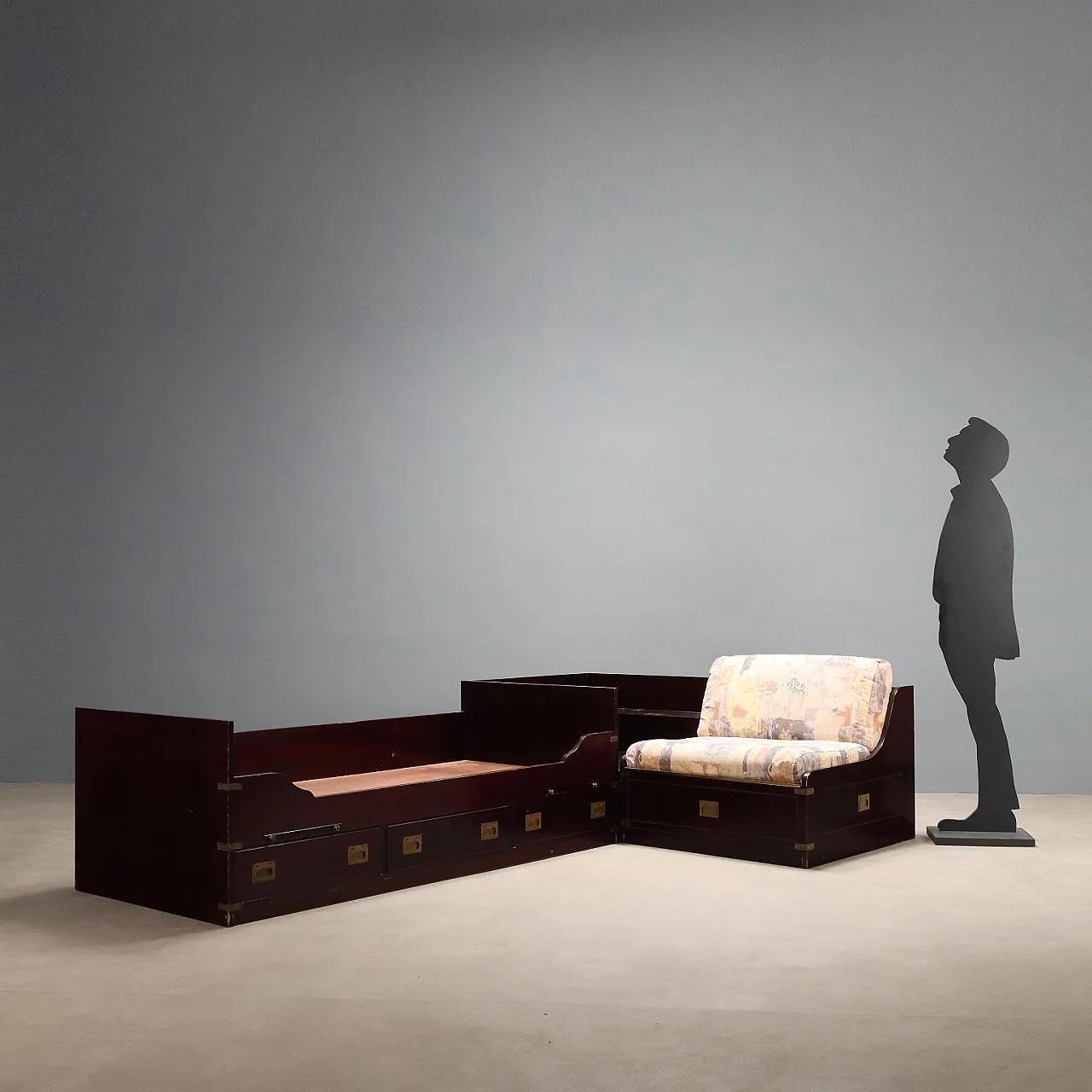 Letto singolo in stile marina inglese, '900 3