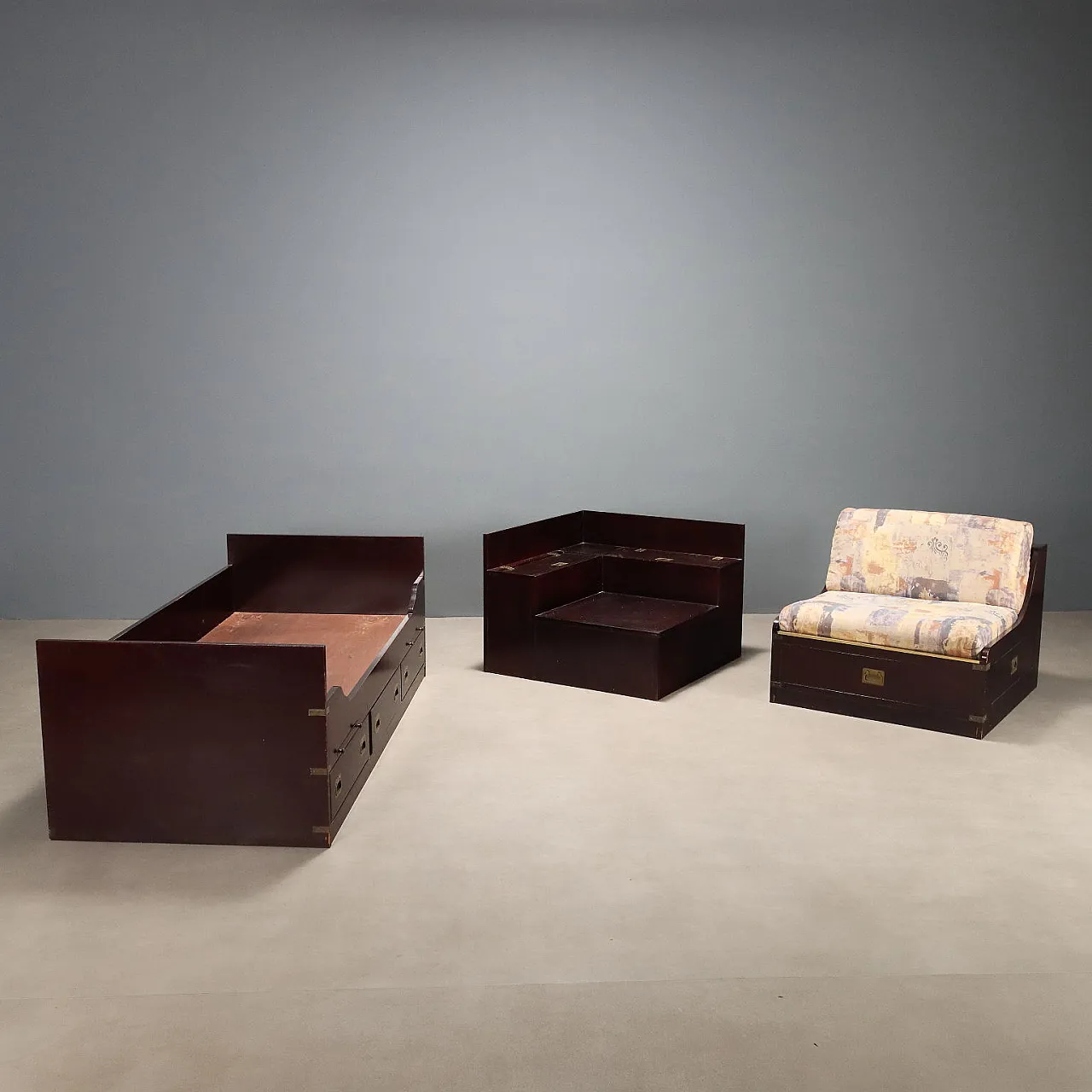 Letto singolo in stile marina inglese, '900 4