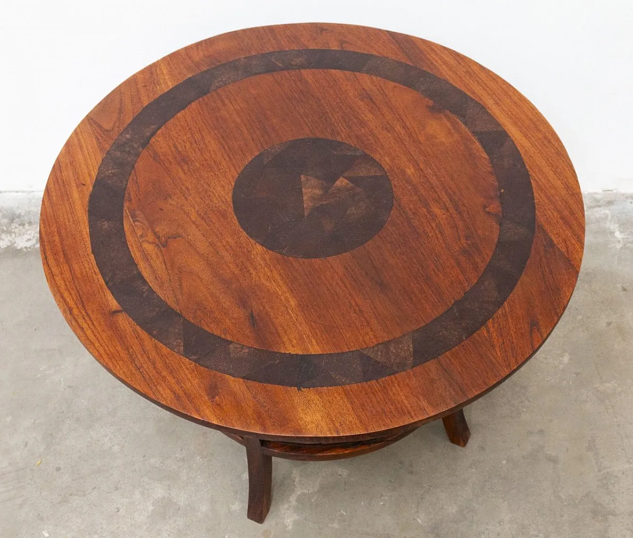 Indonesian coffee table in teak, 1990s 4