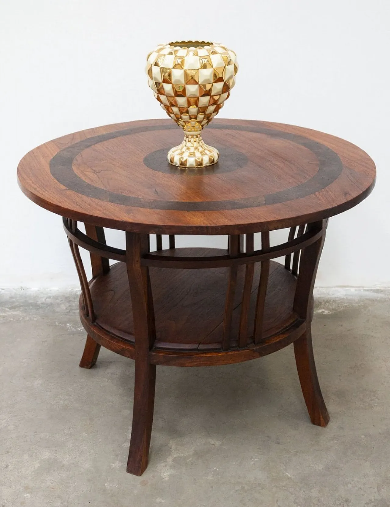 Indonesian coffee table in teak, 1990s 9