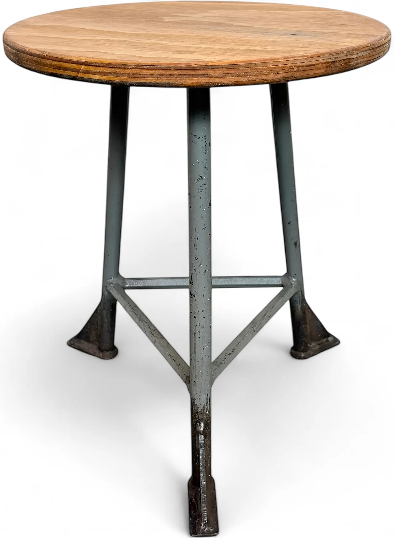 Grey Industrial Workshop Stool, 1960s 13