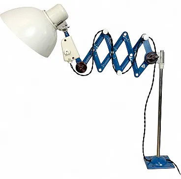 Industrial East German Scissor Lamp from VEB Zweckleuchtenbau Dresden