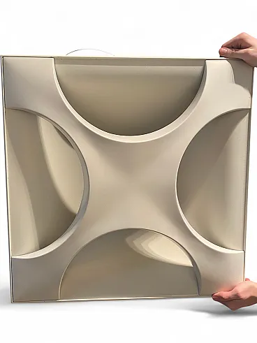 Series of recessed wall lights, 1970s