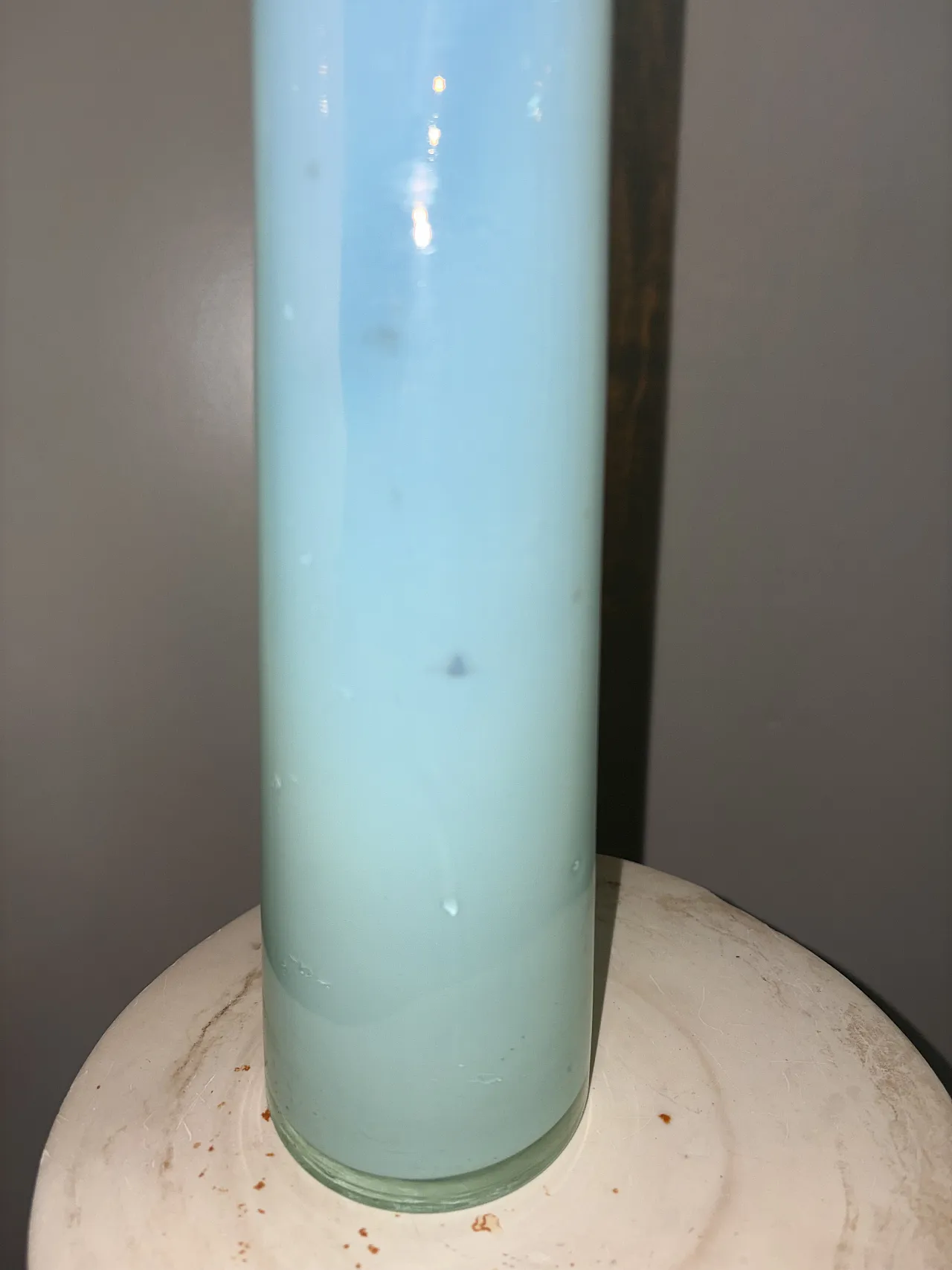 Scultura in vetro di Murano Lattimo di Giusto Toso per Leucos, anni 70 7