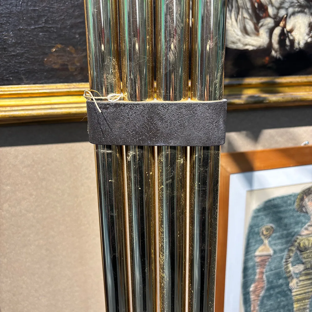 Reggiani floor lamp with four adjustable arms, 70s 10