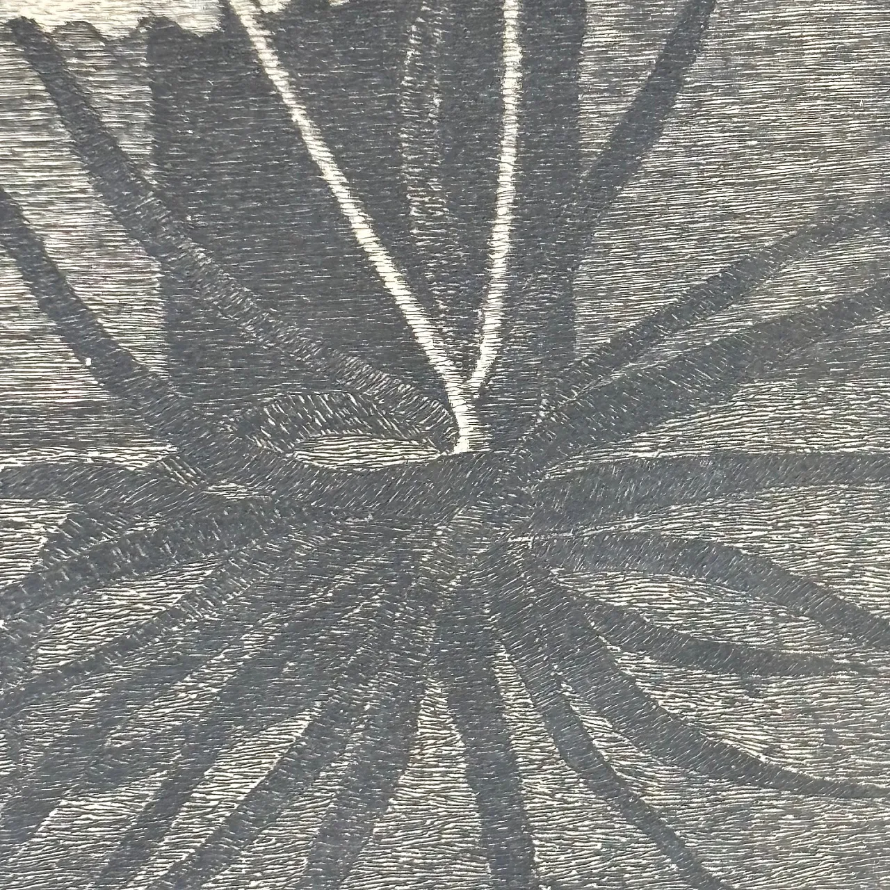 Engraving by Giuseppe Viviani Cabin Sul Mare, 1956 9