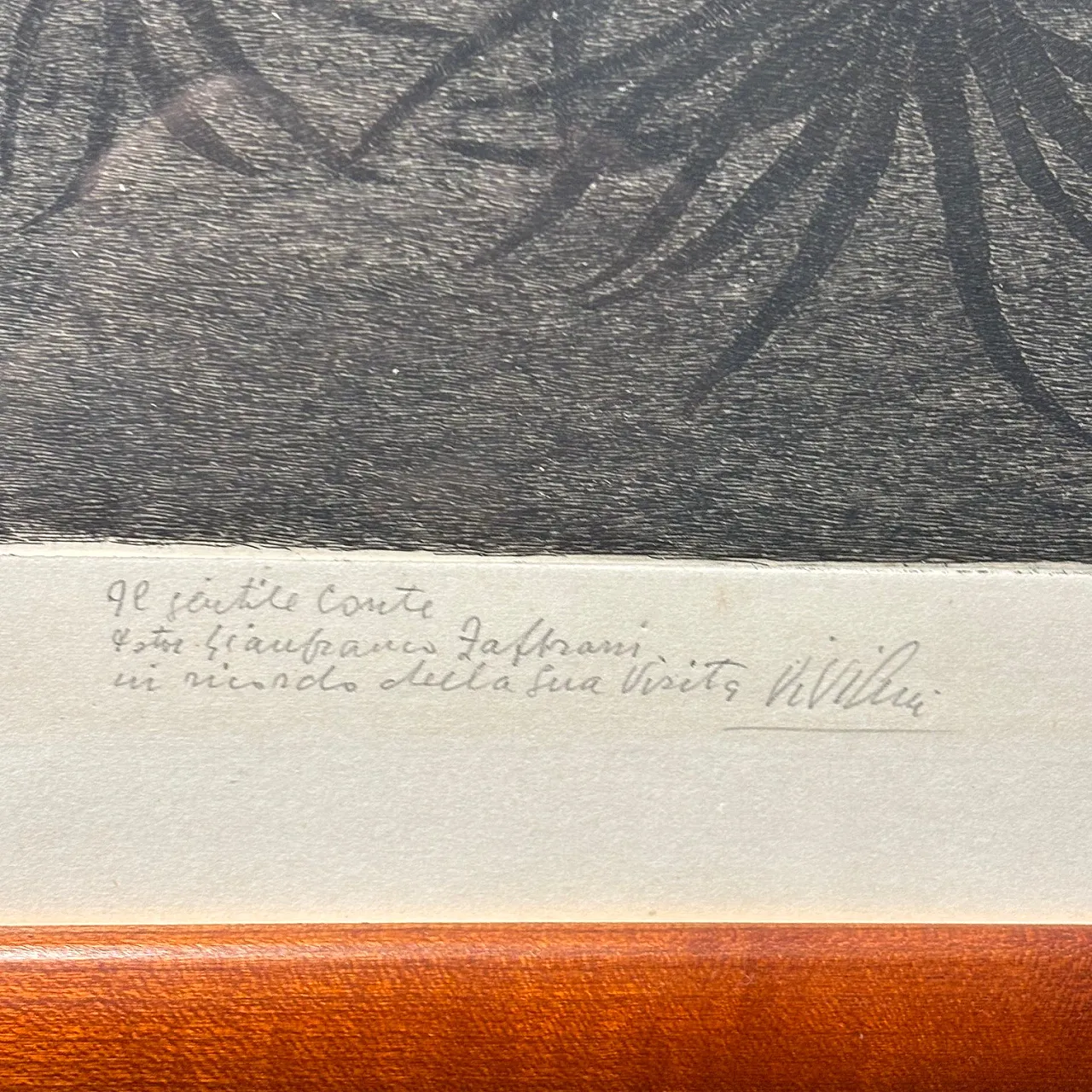 Engraving by Giuseppe Viviani Cabin Sul Mare, 1956 11