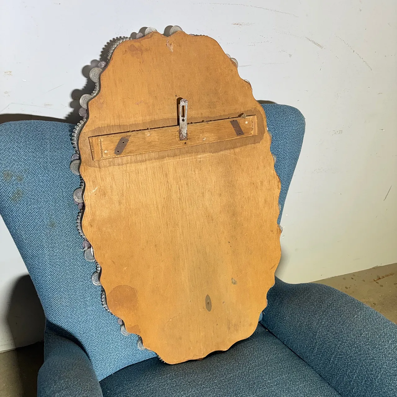 Specchio vetro Murano Mid Century, anni '50 9