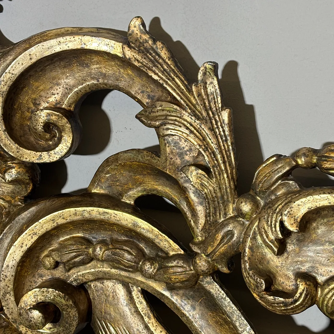 Testata Letto matrimoniale mecca argento Barocco, primi '900 13