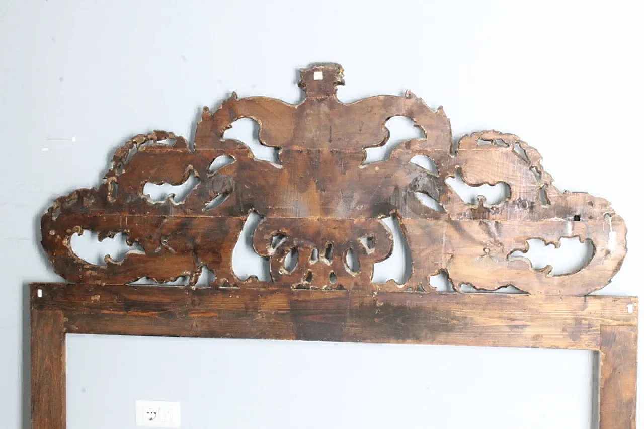 Testata Letto matrimoniale mecca argento Barocco, primi '900 14