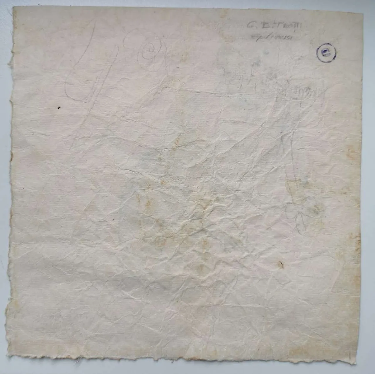 Giovanni Battista Trotti, Disegno manierista a inchiostro bruno, XVI secolo 4