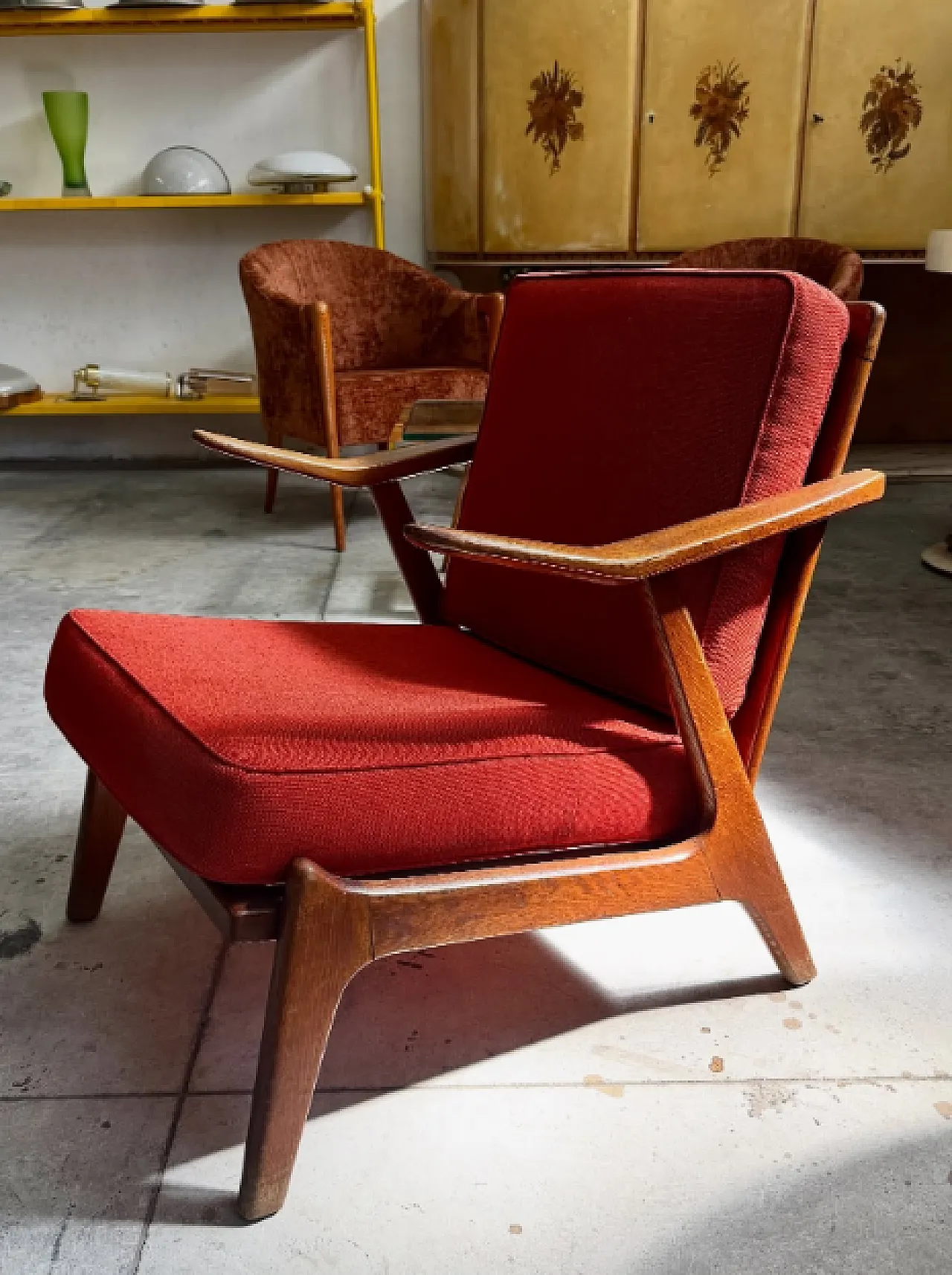 Poltrona lounge di H. Brockmann Petersen per Komfort, anni ’60 4