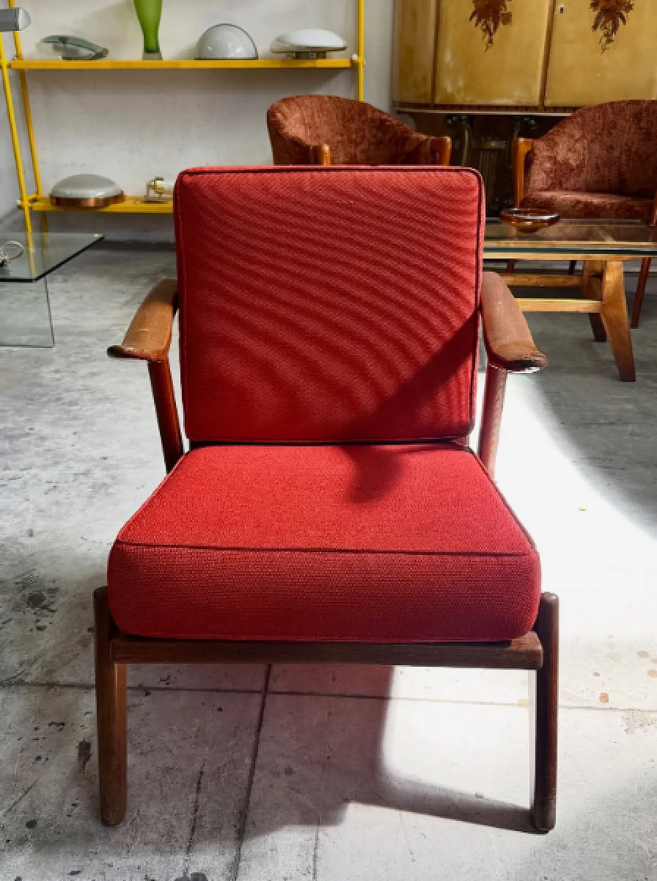 Poltrona lounge di H. Brockmann Petersen per Komfort, anni ’60 5