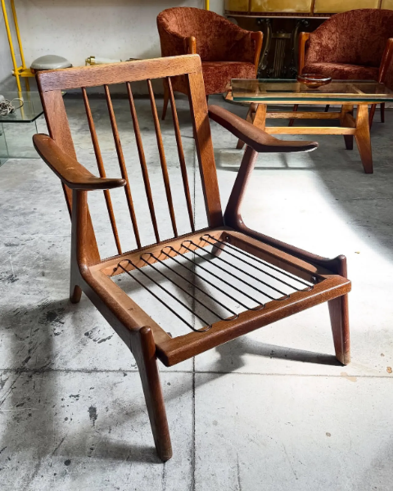 Poltrona lounge di H. Brockmann Petersen per Komfort, anni ’60 6