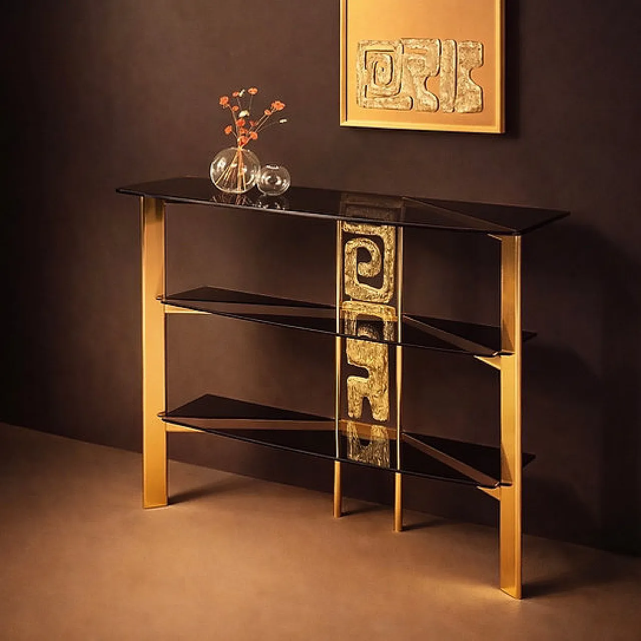 Consolle Nikol di Luciano Frigerio per Frigerio di Desio, anni '70 2