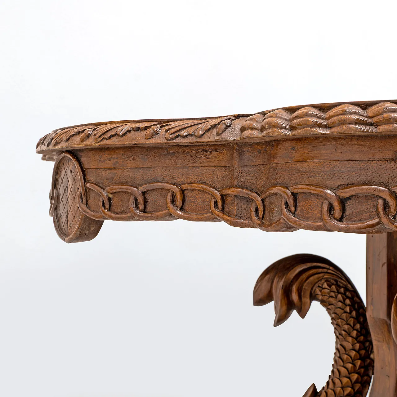Henry Eyles  style Victorian Walnut Center Table England, 19th century 7