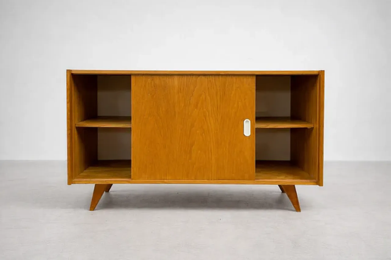 Cassettiera impiallacciata di Jiří Jiroutek, U-452, anni '60 4